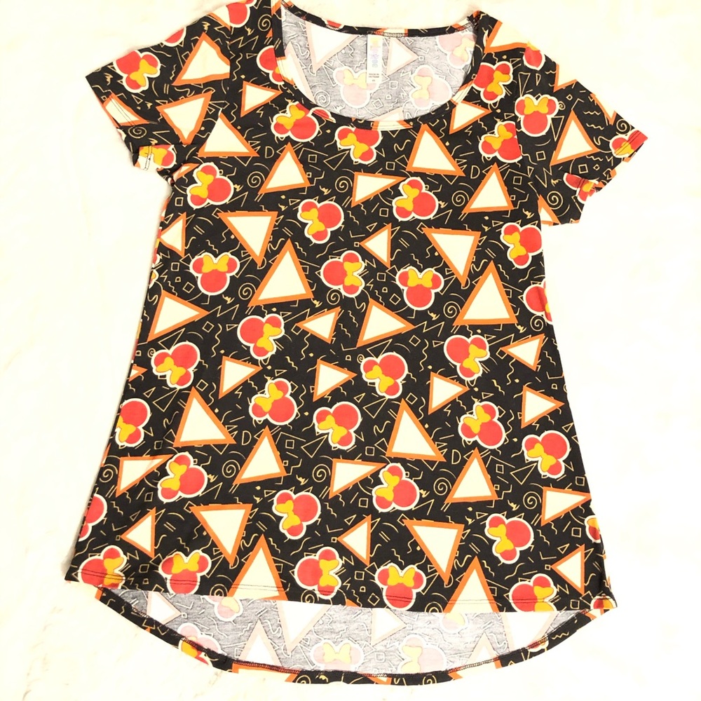 LuLaRoe Disney Minnie Oversized Shirt Top Blouse